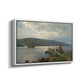 The Jetty at Feste near Moss, 1898 - Floater Framed Canvas Print