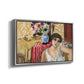 Woman Seated in an Armchair, c. 1920 - Floater Framed Canvas Print