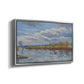 The Banks of the River Seine, 1893 - Floater Framed Canvas Print