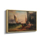 Fisherman's Family from Chioggia, 1838 - Floater Framed Canvas Print