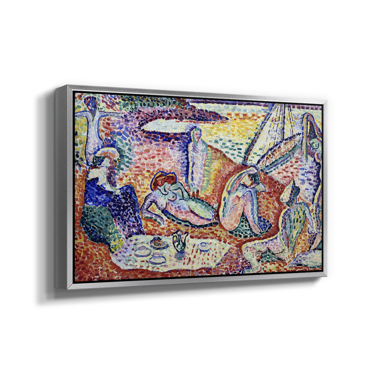 Luxe, Calme et Volupté, 1904 - Floater Framed Canvas Print
