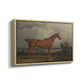 Hunter in a Landscape, 1810 - Floater Framed Canvas Print