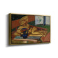 Sculpture and Persian Vase (The Bronze Figure), 1908 - Floater Framed Canvas Print