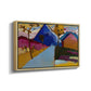 Kochel Straight Street, 1909 - Floater Framed Canvas Print