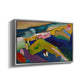 Murnau Mountain Landscape with Church, 1910 - Floater Framed Canvas Print