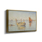 Concarneau, Quiet Morning, Opus 219, 1891 - Floater Framed Canvas Print