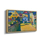 Green Lane in Murnau, 1909 - Floater Framed Canvas Print