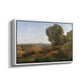 Souvenir of Roquemaure in the Gard, c. 1853 - Floater Framed Canvas Print