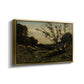 Morning in the Nievre, 1877 - Floater Framed Canvas Print