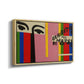 Design for Cover of Exhibition Catalogue, 1951 - Floater Framed Canvas Print