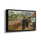L. A. Ring Painting near Aasum Smithy, 1893 - Floater Framed Canvas Print