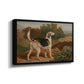 Ravager, One of the Lambton Hounds, 1835 - Floater Framed Canvas Print