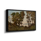 The Banks of the Allier, 1894 - Floater Framed Canvas Print