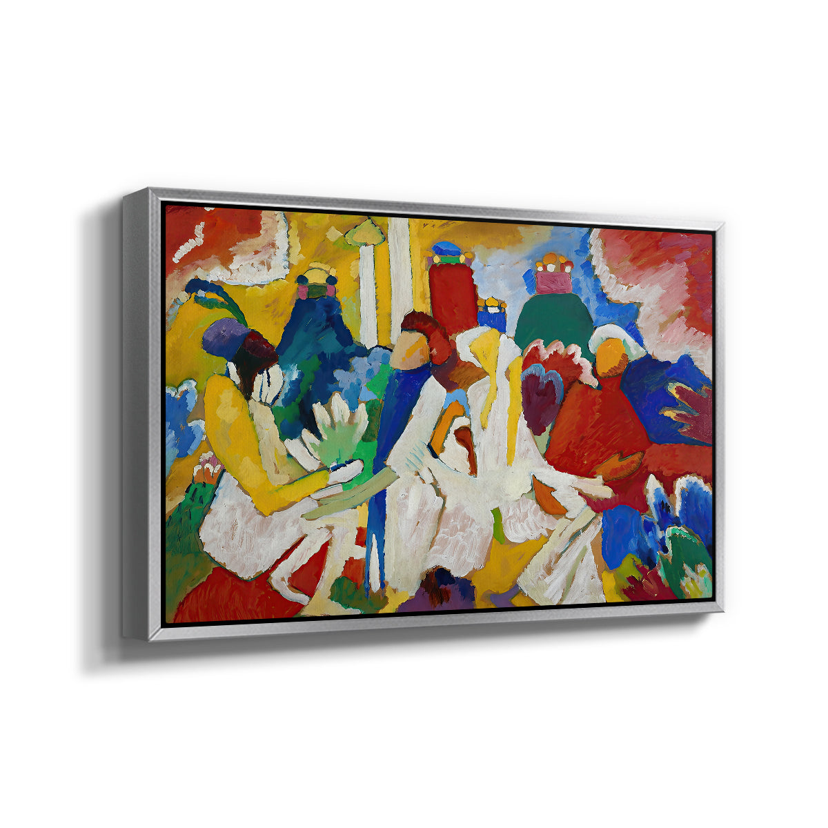 Oriental, 1909 - Floater Framed Canvas Print