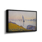 Evening Calm, Concarneau, Opus 220, 1891 - Floater Framed Canvas Print