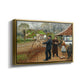 L. A. Ring Painting near Aasum Smithy, 1893 - Floater Framed Canvas Print