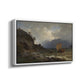 From the Western Coast of Norway, 1862 - Floater Framed Canvas Print