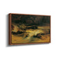 Wildbach (Wild Stream) - Floater Framed Canvas Print
