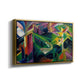 Deer in a Monastery Garden, 1912 - Floater Framed Canvas Print