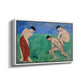Game of Bowls, 1908 - Floater Framed Canvas Print