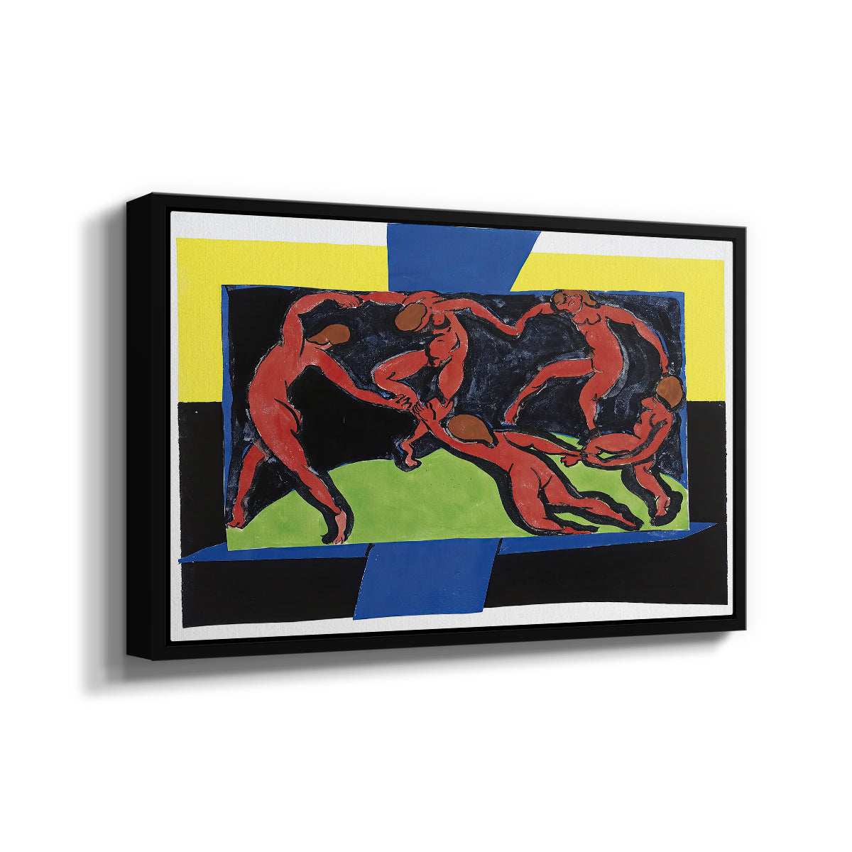 The Dance (La Danse), 1939 - Floater Framed Canvas Print