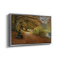 A Wooded Path in Autumn, 1902 - Floater Framed Canvas Print
