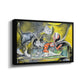 Still Life with Cat and Lobster, 1962 - Floater Framed Canvas Print