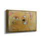 Cubist Dog with Stars (Student Art) - Floater Framed Canvas Print