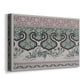 Canvas art print featuring an ornamental design with continuous flowing motif across surface, displayed at an angle