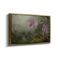Two Sun Angel Hummingbirds on a Branch, c. 1890-1904 - Floater Framed Canvas Print