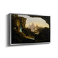 The Subsiding of the Waters of the Deluge, 1829 - Floater Framed Canvas Print