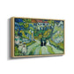 Stairway at Auvers, 1890 - Floater Framed Canvas Print