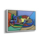 A Dog Named Picasso - Floater Framed Canvas Print