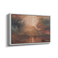 Vesuvius in Eruption, c. 1817 - Floater Framed Canvas Print