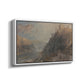 Rheinfels Looking to Katz and Gourhausen, 1817 - Floater Framed Canvas Print