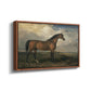 Eagle, A Celebrated Stallion, 1809 - Floater Framed Canvas Print