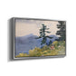 North Woods Club, Adirondacks, 1892 - Floater Framed Canvas Print
