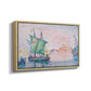 Venice, the Pink Cloud, 1909 - Floater Framed Canvas Print