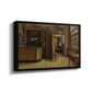 The Old Inn 'Het Loodshuis' in Antwerp, 1877 - Floater Framed Canvas Print