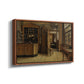 The Old Inn 'Het Loodshuis' in Antwerp, 1877 - Floater Framed Canvas Print
