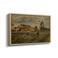 The Potato Harvest, c. 1875 - Floater Framed Canvas Print