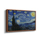 The Starry Night, 1889 - Floater Framed Canvas Print