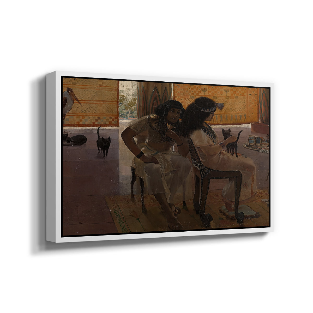 The Age of the Pharaohs, 1914 - Floater Framed Canvas Print