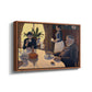 The Dining Room (Breakfast), 1886-1887 - Floater Framed Canvas Print