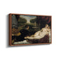 Venus with an Organist and Cupid, c. 1555 - Floater Framed Canvas Print