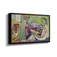 The Muse, 1935 - Floater Framed Canvas Print