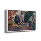 The Luxembourg Gardens, 1901 - Floater Framed Canvas Print