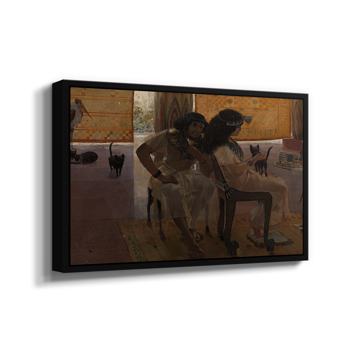 The Age of the Pharaohs, 1914 - Floater Framed Canvas Print