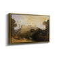 Linlithgow Palace, c. 1807 - Floater Framed Canvas Print
