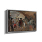 Before the Bullfight (Antes de la corrida), c. 1900 - Floater Framed Canvas Print